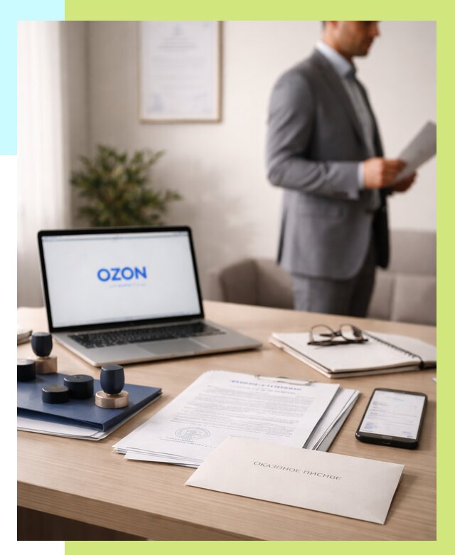Отказное письмо для Ozon в Переславле-Залесском от 3633 р. | Сертэкс